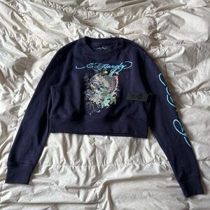 Ed Hardy Cropped Sweatshirt